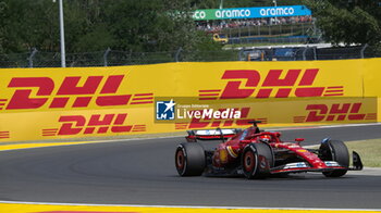 2024-07-19 - N°16 Charles Leclerc MC Scuderia Ferrari - FORMULA 1 HUNGARIAN GRAND PRIX 2024 - PRACTICE 1 AND PRACTICE 2 - FORMULA 1 - MOTORS