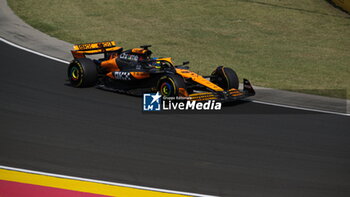 2024-07-19 - N°81 Oscar Piastri AUS McLaren Formula 1 Team - FORMULA 1 HUNGARIAN GRAND PRIX 2024 - PRACTICE 1 AND PRACTICE 2 - FORMULA 1 - MOTORS