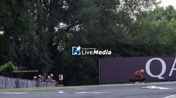 2024-07-19 - N°16 Charles Leclerc MC Scuderia Ferrari Crash - FORMULA 1 HUNGARIAN GRAND PRIX 2024 - PRACTICE 1 AND PRACTICE 2 - FORMULA 1 - MOTORS