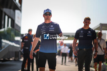 2024-07-19 - 02 Logan Sargeant, (USA) Williams Mercedes during the Hungarian GP, Budapest 18-21 July 2024 Formula 1 World championship 2024. - FORMULA 1 HUNGARIAN GRAND PRIX 2024 - PRACTICE 1 AND PRACTICE 2 - FORMULA 1 - MOTORS