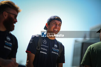 2024-07-19 - 23 Alex Albon, (GRB) Williams Mercedes during the Hungarian GP, Budapest 18-21 July 2024 Formula 1 World championship 2024. - FORMULA 1 HUNGARIAN GRAND PRIX 2024 - PRACTICE 1 AND PRACTICE 2 - FORMULA 1 - MOTORS