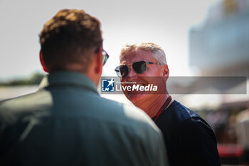 2024-07-19 - David Coulthard (GRB) former f1 driver, with RedBull Racing, McLaren and Williams, now TV commentator, during the Hungarian GP, Budapest 18-21 July 2024 Formula 1 World championship 2024. - FORMULA 1 HUNGARIAN GRAND PRIX 2024 - PRACTICE 1 AND PRACTICE 2 - FORMULA 1 - MOTORS