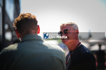 2024-07-19 - David Coulthard (GRB) former f1 driver, with RedBull Racing, McLaren and Williams, now TV commentator, during the Hungarian GP, Budapest 18-21 July 2024 Formula 1 World championship 2024. - FORMULA 1 HUNGARIAN GRAND PRIX 2024 - PRACTICE 1 AND PRACTICE 2 - FORMULA 1 - MOTORS