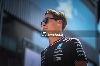 2024-07-19 - 63 George Russell, (GRB) AMG Mercedes Ineos during the Hungarian GP, Budapest 18-21 July 2024 Formula 1 World championship 2024. - FORMULA 1 HUNGARIAN GRAND PRIX 2024 - PRACTICE 1 AND PRACTICE 2 - FORMULA 1 - MOTORS