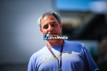 2024-07-19 - Juan Pablo Montoya (COL), former driver F1 at Williams, McLaren,and former IndyCar driver and champion during the Hungarian GP, Budapest 18-21 July 2024 Formula 1 World championship 2024. - FORMULA 1 HUNGARIAN GRAND PRIX 2024 - PRACTICE 1 AND PRACTICE 2 - FORMULA 1 - MOTORS