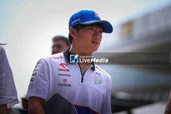 2024-07-19 - 22 Yuki Tsunoda, (JAP) Visa Cash App, Racing Bulls, Honda during the Hungarian GP, Budapest 18-21 July 2024 Formula 1 World championship 2024. - FORMULA 1 HUNGARIAN GRAND PRIX 2024 - PRACTICE 1 AND PRACTICE 2 - FORMULA 1 - MOTORS