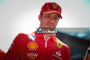 2024-07-19 - 55 Carlos Sainz, (ESP) Scuderia Ferrari during the Hungarian GP, Budapest 18-21 July 2024 Formula 1 World championship 2024. - FORMULA 1 HUNGARIAN GRAND PRIX 2024 - PRACTICE 1 AND PRACTICE 2 - FORMULA 1 - MOTORS