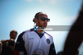 2024-07-19 - 44 Lewis Hamilton, (GRB) AMG Mercedes Ineos during the Hungarian GP, Budapest 18-21 July 2024 Formula 1 World championship 2024. - FORMULA 1 HUNGARIAN GRAND PRIX 2024 - PRACTICE 1 AND PRACTICE 2 - FORMULA 1 - MOTORS