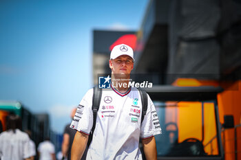 2024-07-19 - Mick Schumacher (GER), Alpine WEC Driver, Mercedes AMG test driver, former driver at Haas F1 Team during the Hungarian GP, Budapest 18-21 July 2024 Formula 1 World championship 2024. - FORMULA 1 HUNGARIAN GRAND PRIX 2024 - PRACTICE 1 AND PRACTICE 2 - FORMULA 1 - MOTORS