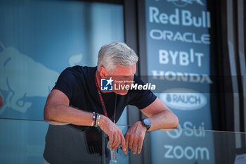 2024-07-19 - David Coulthard (GRB) former f1 driver, with RedBull Racing, McLaren and Williams, now TV commentator, during the Hungarian GP, Budapest 18-21 July 2024 Formula 1 World championship 2024. - FORMULA 1 HUNGARIAN GRAND PRIX 2024 - PRACTICE 1 AND PRACTICE 2 - FORMULA 1 - MOTORS