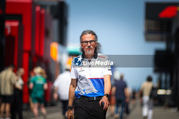 2024-07-19 - Laurent Mekies, Team Principal at Visa Cash App, Racing Bulls during the Hungarian GP, Budapest 18-21 July 2024 Formula 1 World championship 2024. - FORMULA 1 HUNGARIAN GRAND PRIX 2024 - PRACTICE 1 AND PRACTICE 2 - FORMULA 1 - MOTORS