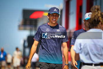 2024-07-19 - 23 Alex Albon, (GRB) Williams Mercedes during the Hungarian GP, Budapest 18-21 July 2024 Formula 1 World championship 2024. - FORMULA 1 HUNGARIAN GRAND PRIX 2024 - PRACTICE 1 AND PRACTICE 2 - FORMULA 1 - MOTORS