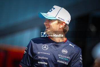 2024-07-19 - 02 Logan Sargeant, (USA) Williams Mercedes during the Hungarian GP, Budapest 18-21 July 2024 Formula 1 World championship 2024. - FORMULA 1 HUNGARIAN GRAND PRIX 2024 - PRACTICE 1 AND PRACTICE 2 - FORMULA 1 - MOTORS