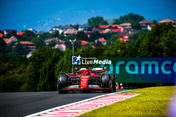 2024-07-19 - 55 Carlos Sainz, (ESP) Scuderia Ferrari during the Hungarian GP, Budapest 18-21 July 2024 Formula 1 World championship 2024. - FORMULA 1 HUNGARIAN GRAND PRIX 2024 - PRACTICE 1 AND PRACTICE 2 - FORMULA 1 - MOTORS