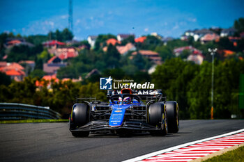 2024-07-19 - 02 Logan Sargeant, (USA) Williams Mercedes during the Hungarian GP, Budapest 18-21 July 2024 Formula 1 World championship 2024. - FORMULA 1 HUNGARIAN GRAND PRIX 2024 - PRACTICE 1 AND PRACTICE 2 - FORMULA 1 - MOTORS