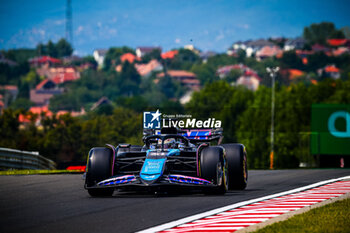 2024-07-19 - 31 Esteban Ocon, (FRA) Alpine F1 Team during the Hungarian GP, Budapest 18-21 July 2024 Formula 1 World championship 2024. - FORMULA 1 HUNGARIAN GRAND PRIX 2024 - PRACTICE 1 AND PRACTICE 2 - FORMULA 1 - MOTORS