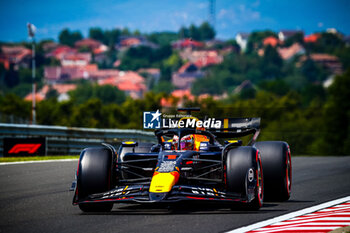 2024-07-19 - 01 Max Verstappen, (NED) Oracle Red Bull Racing, Honda during the Hungarian GP, Budapest 18-21 July 2024 Formula 1 World championship 2024. - FORMULA 1 HUNGARIAN GRAND PRIX 2024 - PRACTICE 1 AND PRACTICE 2 - FORMULA 1 - MOTORS