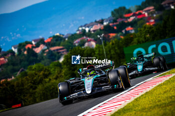 2024-07-19 - 44 Lewis Hamilton, (GRB) AMG Mercedes Ineos during the Hungarian GP, Budapest 18-21 July 2024 Formula 1 World championship 2024. - FORMULA 1 HUNGARIAN GRAND PRIX 2024 - PRACTICE 1 AND PRACTICE 2 - FORMULA 1 - MOTORS