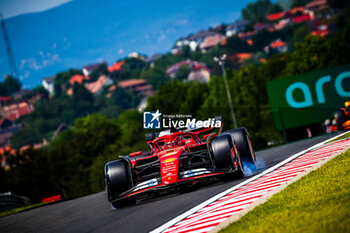 2024-07-19 - 16 Charles Leclerc, (MON) Scuderia Ferrari during the Hungarian GP, Budapest 18-21 July 2024 Formula 1 World championship 2024. - FORMULA 1 HUNGARIAN GRAND PRIX 2024 - PRACTICE 1 AND PRACTICE 2 - FORMULA 1 - MOTORS