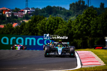 2024-07-19 - 44 Lewis Hamilton, (GRB) AMG Mercedes Ineos during the Hungarian GP, Budapest 18-21 July 2024 Formula 1 World championship 2024. - FORMULA 1 HUNGARIAN GRAND PRIX 2024 - PRACTICE 1 AND PRACTICE 2 - FORMULA 1 - MOTORS