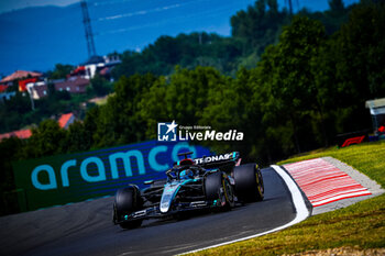 2024-07-19 - 63 George Russell, (GRB) AMG Mercedes Ineos during the Hungarian GP, Budapest 18-21 July 2024 Formula 1 World championship 2024. - FORMULA 1 HUNGARIAN GRAND PRIX 2024 - PRACTICE 1 AND PRACTICE 2 - FORMULA 1 - MOTORS