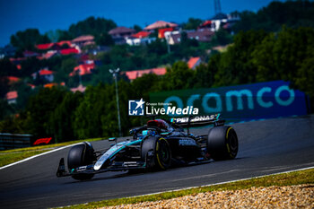 2024-07-19 - 63 George Russell, (GRB) AMG Mercedes Ineos during the Hungarian GP, Budapest 18-21 July 2024 Formula 1 World championship 2024. - FORMULA 1 HUNGARIAN GRAND PRIX 2024 - PRACTICE 1 AND PRACTICE 2 - FORMULA 1 - MOTORS