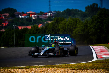 2024-07-19 - 44 Lewis Hamilton, (GRB) AMG Mercedes Ineos during the Hungarian GP, Budapest 18-21 July 2024 Formula 1 World championship 2024. - FORMULA 1 HUNGARIAN GRAND PRIX 2024 - PRACTICE 1 AND PRACTICE 2 - FORMULA 1 - MOTORS