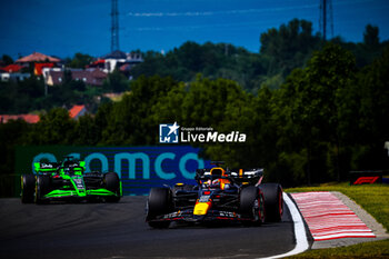 2024-07-19 - 01 Max Verstappen, (NED) Oracle Red Bull Racing, Honda during the Hungarian GP, Budapest 18-21 July 2024 Formula 1 World championship 2024. - FORMULA 1 HUNGARIAN GRAND PRIX 2024 - PRACTICE 1 AND PRACTICE 2 - FORMULA 1 - MOTORS