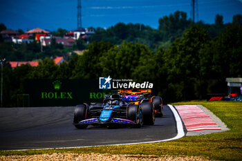 2024-07-19 - 31 Esteban Ocon, (FRA) Alpine F1 Team during the Hungarian GP, Budapest 18-21 July 2024 Formula 1 World championship 2024. - FORMULA 1 HUNGARIAN GRAND PRIX 2024 - PRACTICE 1 AND PRACTICE 2 - FORMULA 1 - MOTORS