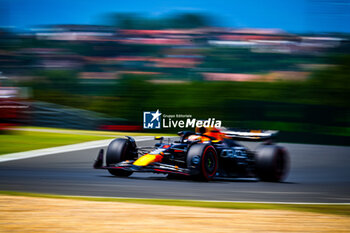 2024-07-19 - 01 Max Verstappen, (NED) Oracle Red Bull Racing, Honda during the Hungarian GP, Budapest 18-21 July 2024 Formula 1 World championship 2024. - FORMULA 1 HUNGARIAN GRAND PRIX 2024 - PRACTICE 1 AND PRACTICE 2 - FORMULA 1 - MOTORS