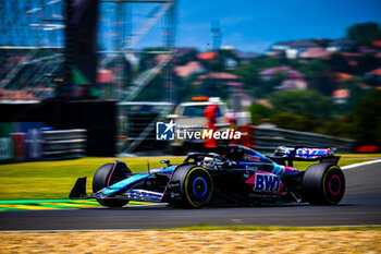 2024-07-19 - 31 Esteban Ocon, (FRA) Alpine F1 Team during the Hungarian GP, Budapest 18-21 July 2024 Formula 1 World championship 2024. - FORMULA 1 HUNGARIAN GRAND PRIX 2024 - PRACTICE 1 AND PRACTICE 2 - FORMULA 1 - MOTORS