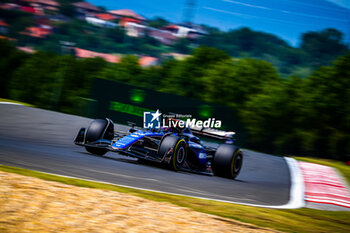 2024-07-19 - 23 Alex Albon, (GRB) Williams Mercedes during the Hungarian GP, Budapest 18-21 July 2024 Formula 1 World championship 2024. - FORMULA 1 HUNGARIAN GRAND PRIX 2024 - PRACTICE 1 AND PRACTICE 2 - FORMULA 1 - MOTORS