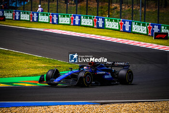 2024-07-19 - 02 Logan Sargeant, (USA) Williams Mercedes during the Hungarian GP, Budapest 18-21 July 2024 Formula 1 World championship 2024. - FORMULA 1 HUNGARIAN GRAND PRIX 2024 - PRACTICE 1 AND PRACTICE 2 - FORMULA 1 - MOTORS