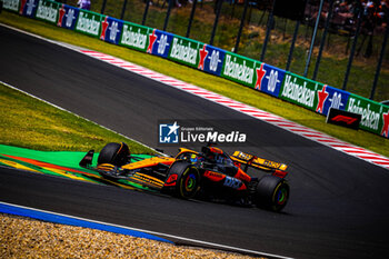 2024-07-19 - 81 Oscar Piastri, (AUS) McLaren Mercedes during the Hungarian GP, Budapest 18-21 July 2024 Formula 1 World championship 2024. - FORMULA 1 HUNGARIAN GRAND PRIX 2024 - PRACTICE 1 AND PRACTICE 2 - FORMULA 1 - MOTORS