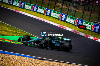 2024-07-19 - 14 Fernando Alonso, (ESP) Aramco Aston Martin Mercedes during the Hungarian GP, Budapest 18-21 July 2024 Formula 1 World championship 2024. - FORMULA 1 HUNGARIAN GRAND PRIX 2024 - PRACTICE 1 AND PRACTICE 2 - FORMULA 1 - MOTORS