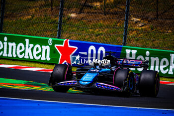 2024-07-19 - 31 Esteban Ocon, (FRA) Alpine F1 Team during the Hungarian GP, Budapest 18-21 July 2024 Formula 1 World championship 2024. - FORMULA 1 HUNGARIAN GRAND PRIX 2024 - PRACTICE 1 AND PRACTICE 2 - FORMULA 1 - MOTORS