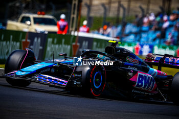 2024-07-19 - 10 Pierre Gasly, (FRA) Alpine F1 Team during the Hungarian GP, Budapest 18-21 July 2024 Formula 1 World championship 2024. - FORMULA 1 HUNGARIAN GRAND PRIX 2024 - PRACTICE 1 AND PRACTICE 2 - FORMULA 1 - MOTORS