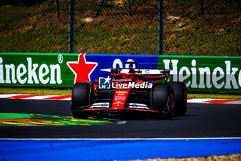 2024-07-19 - 16 Charles Leclerc, (MON) Scuderia Ferrari during the Hungarian GP, Budapest 18-21 July 2024 Formula 1 World championship 2024. - FORMULA 1 HUNGARIAN GRAND PRIX 2024 - PRACTICE 1 AND PRACTICE 2 - FORMULA 1 - MOTORS