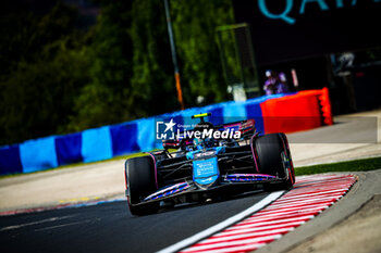 2024-07-19 - 10 Pierre Gasly, (FRA) Alpine F1 Team during the Hungarian GP, Budapest 18-21 July 2024 Formula 1 World championship 2024. - FORMULA 1 HUNGARIAN GRAND PRIX 2024 - PRACTICE 1 AND PRACTICE 2 - FORMULA 1 - MOTORS