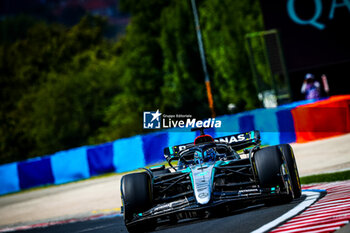 2024-07-19 - 63 George Russell, (GRB) AMG Mercedes Ineos during the Hungarian GP, Budapest 18-21 July 2024 Formula 1 World championship 2024. - FORMULA 1 HUNGARIAN GRAND PRIX 2024 - PRACTICE 1 AND PRACTICE 2 - FORMULA 1 - MOTORS