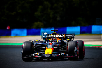 2024-07-19 - 01 Max Verstappen, (NED) Oracle Red Bull Racing, Honda during the Hungarian GP, Budapest 18-21 July 2024 Formula 1 World championship 2024. - FORMULA 1 HUNGARIAN GRAND PRIX 2024 - PRACTICE 1 AND PRACTICE 2 - FORMULA 1 - MOTORS