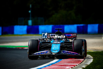 2024-07-19 - 31 Esteban Ocon, (FRA) Alpine F1 Team during the Hungarian GP, Budapest 18-21 July 2024 Formula 1 World championship 2024. - FORMULA 1 HUNGARIAN GRAND PRIX 2024 - PRACTICE 1 AND PRACTICE 2 - FORMULA 1 - MOTORS