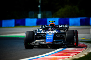 2024-07-19 - 02 Logan Sargeant, (USA) Williams Mercedes during the Hungarian GP, Budapest 18-21 July 2024 Formula 1 World championship 2024. - FORMULA 1 HUNGARIAN GRAND PRIX 2024 - PRACTICE 1 AND PRACTICE 2 - FORMULA 1 - MOTORS