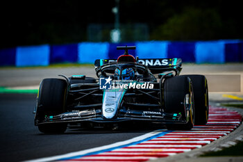 2024-07-19 - 63 George Russell, (GRB) AMG Mercedes Ineos during the Hungarian GP, Budapest 18-21 July 2024 Formula 1 World championship 2024. - FORMULA 1 HUNGARIAN GRAND PRIX 2024 - PRACTICE 1 AND PRACTICE 2 - FORMULA 1 - MOTORS