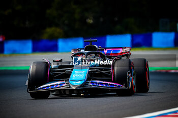 2024-07-19 - 31 Esteban Ocon, (FRA) Alpine F1 Team during the Hungarian GP, Budapest 18-21 July 2024 Formula 1 World championship 2024. - FORMULA 1 HUNGARIAN GRAND PRIX 2024 - PRACTICE 1 AND PRACTICE 2 - FORMULA 1 - MOTORS