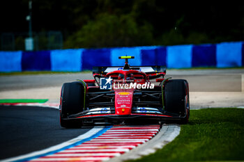 2024-07-19 - 55 Carlos Sainz, (ESP) Scuderia Ferrari during the Hungarian GP, Budapest 18-21 July 2024 Formula 1 World championship 2024. - FORMULA 1 HUNGARIAN GRAND PRIX 2024 - PRACTICE 1 AND PRACTICE 2 - FORMULA 1 - MOTORS