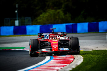 2024-07-19 - 16 Charles Leclerc, (MON) Scuderia Ferrari during the Hungarian GP, Budapest 18-21 July 2024 Formula 1 World championship 2024. - FORMULA 1 HUNGARIAN GRAND PRIX 2024 - PRACTICE 1 AND PRACTICE 2 - FORMULA 1 - MOTORS