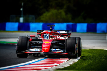 2024-07-19 - 16 Charles Leclerc, (MON) Scuderia Ferrari during the Hungarian GP, Budapest 18-21 July 2024 Formula 1 World championship 2024. - FORMULA 1 HUNGARIAN GRAND PRIX 2024 - PRACTICE 1 AND PRACTICE 2 - FORMULA 1 - MOTORS