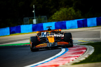 2024-07-19 - 81 Oscar Piastri, (AUS) McLaren Mercedes during the Hungarian GP, Budapest 18-21 July 2024 Formula 1 World championship 2024. - FORMULA 1 HUNGARIAN GRAND PRIX 2024 - PRACTICE 1 AND PRACTICE 2 - FORMULA 1 - MOTORS