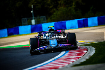 2024-07-19 - 10 Pierre Gasly, (FRA) Alpine F1 Team during the Hungarian GP, Budapest 18-21 July 2024 Formula 1 World championship 2024. - FORMULA 1 HUNGARIAN GRAND PRIX 2024 - PRACTICE 1 AND PRACTICE 2 - FORMULA 1 - MOTORS